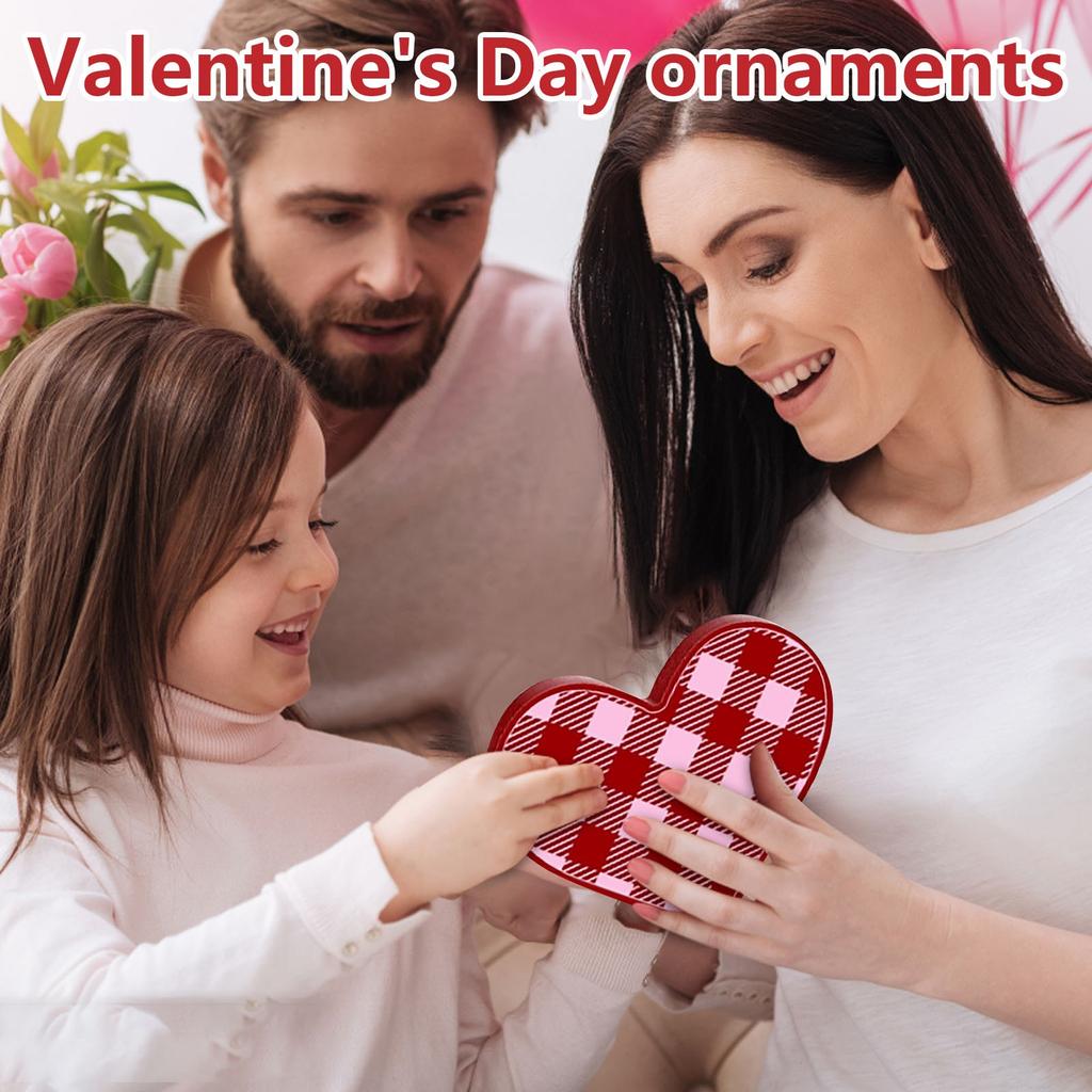 Valentine's Day Wooden Ornaments Wedding Wedding Party Decorations Love Ornaments Wooden Products