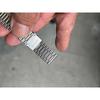 Used Bulova quartz watch silver vintage