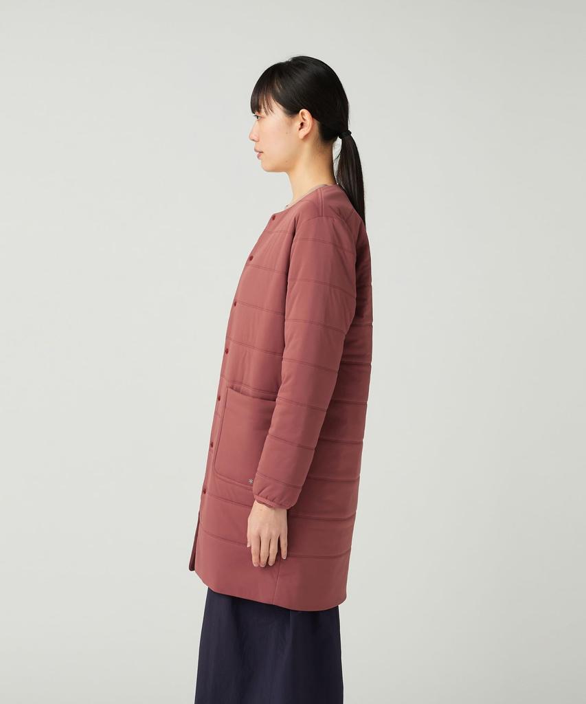 Snow Peak Flexible Insulated Long Cardigan Light Size 4 SW-25AW001, Women's, Brown,