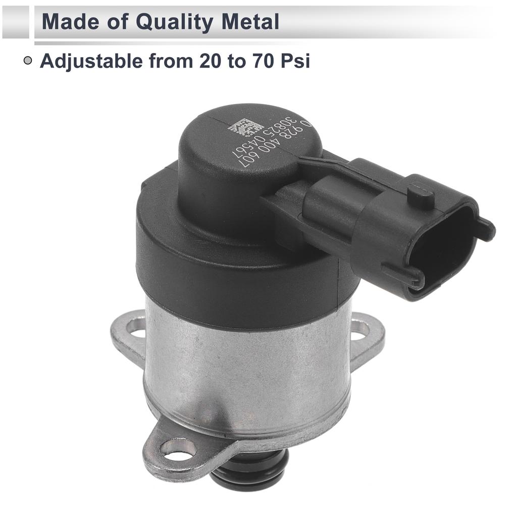 UXCELL Fuel Pressure Regulator for Citroen C5 No.1634149380 Metal 20-70 Psi