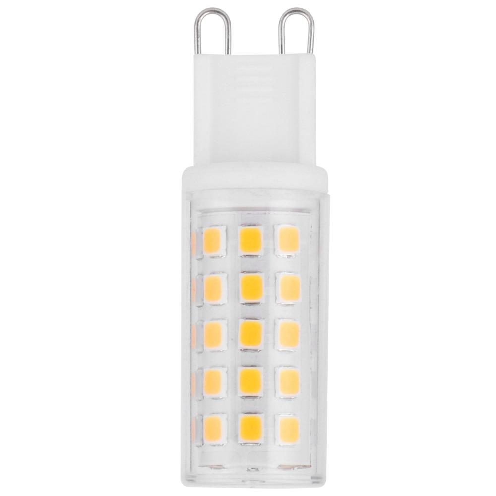 10pcs 4W G9 LED Bulb AC100-265V Bi-Pin Base Bulb Replace Halogen Replacement Bulb  For Chandelier