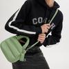Coach Pillow 21 Snap Closure Napa Leather Pillow Tote Shopping Bag Shoulder Crossbody Handbag Small Women Tote Light-Pistachio CL592-LHTY6