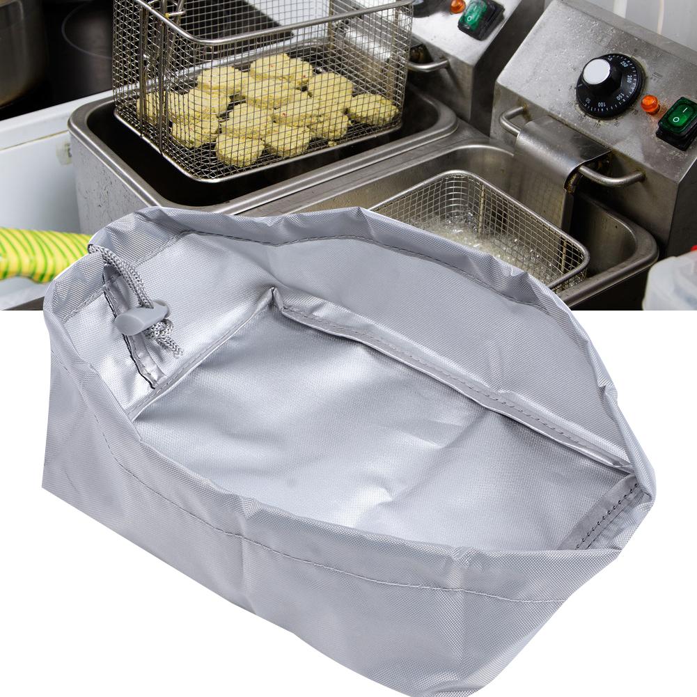20x15x8cm 420D Oxford Cloth Fryer Dust Cover Frying Machine Outer ive Cover for Home Use