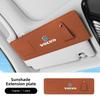 Car Sun Visor Extension Panel For Volvo AWD XC40 V40 XC90 S60 XC60 Anti-glare UV Sun Shield Card Holder Glasses Holder keychain