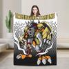 Digimon Agumon Gabumon Sora Anime Blankets Fleece Throw Blanket Summer Air Conditioning Decoration Soft Warm Bedspreads