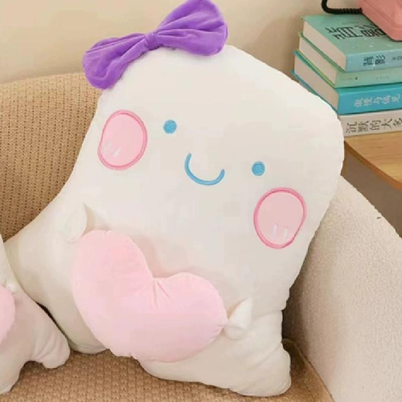 

Cute Ghost Plush Toy With Star Pillow For Kids And Children Gift 35cm фіолетовий