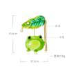 New cartoon brooch dripping lotus leaf frog brooch clothes accessories pin jewelry brooch manufacturer