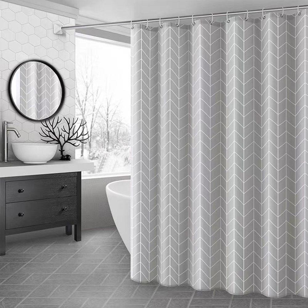 80x180cm Shower Curtain Waterproof Bathtub Partition Curtain Bathroom Curtain  Bathroom Decoration