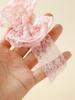 2Pcs/Set Newborn Baby Socks Bow Headband Set Beauty Infant Toddler Girls Lace Bowknot Elastic Hairband Soft Anti-slip Girls Sock