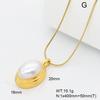 JUSNOVA 18K PVD Gold Plated Stainless Steel Melting Metal Heart Pendant Necklace Waterproof CZ Lava Bead Chain Jewelry for Women