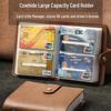 2025 Large Capacity Card & ID Holder for Men & Women