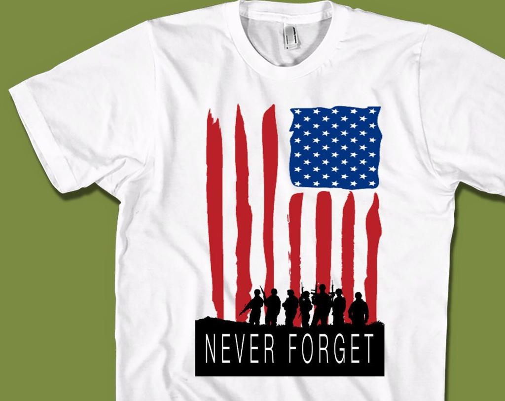 Remember the Fallen Shirt: Patriotic Memorial Day Tee