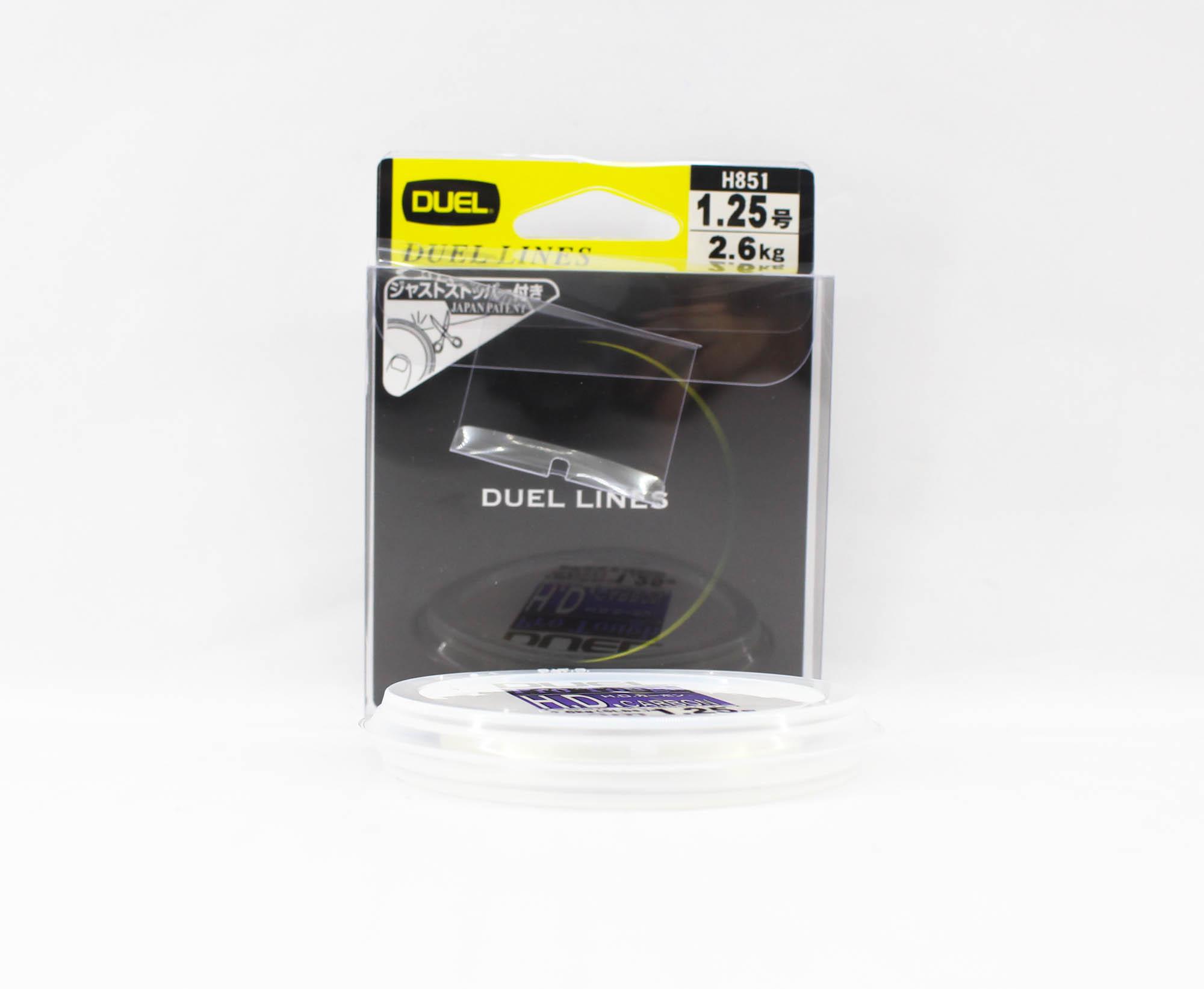 Fluorocarbone Yo Zuri Duel H.D Pro Tough Leader 50m, 55 Lb, 0.66mm, Neuf