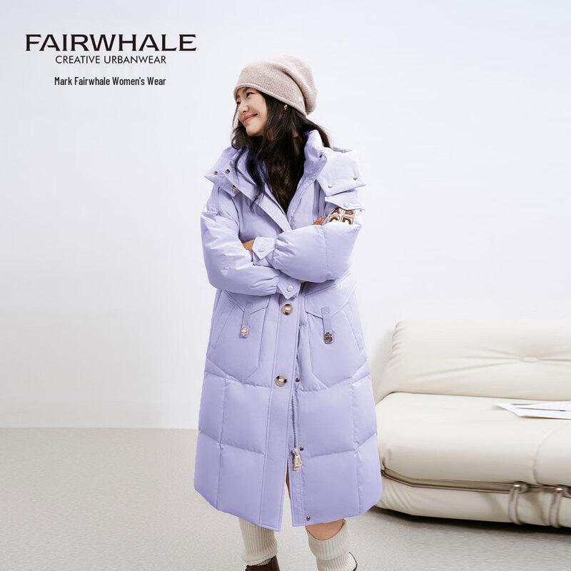 Mark Fairwhale Women's Long Hooded Duck Down Parka