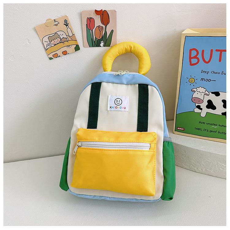 New Schoolbag Men and Women Cute Foreign Trend Backpack Light Casual Snack Bag