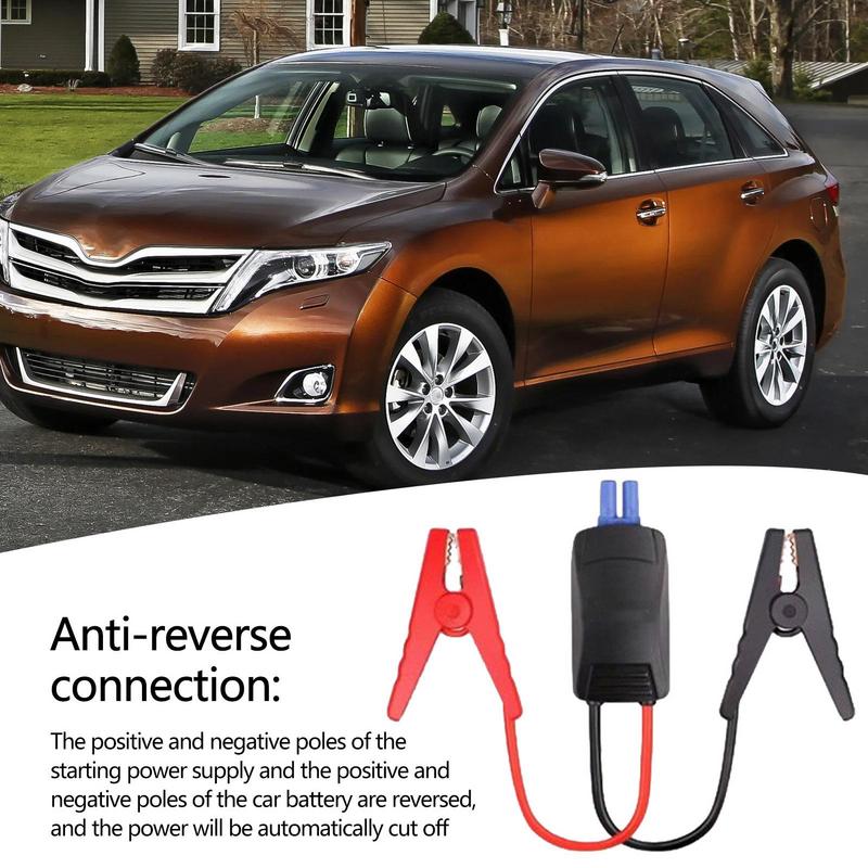 Jump Starter Cable Clamps Automobile Cable Alligator Clips For Battery Starting Car Jumper Connection Accessories For Minivans