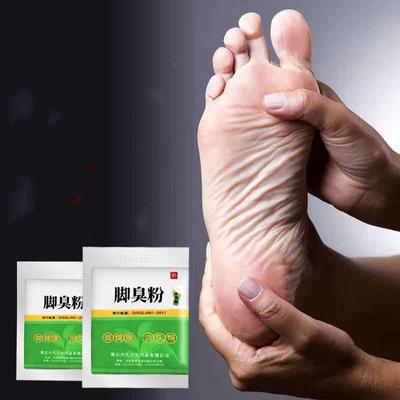 Fußpflege Puder gegen Fußgeruch Fußschweiß Füße Peeling