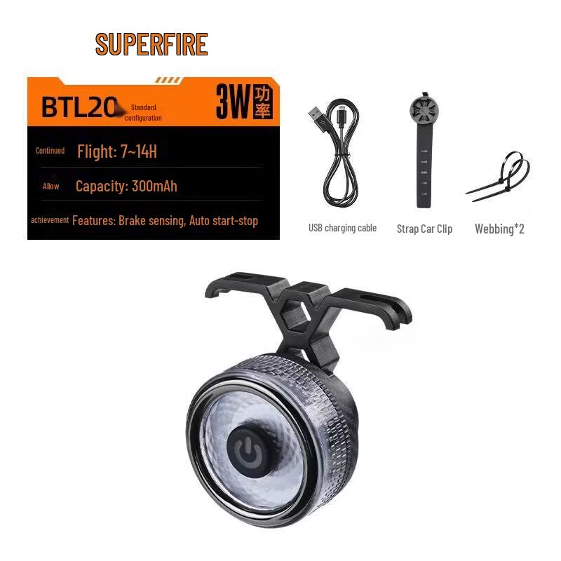 SupFire LED Bicycle Brake Sensor Taillight