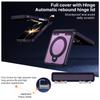 360 Rotating Magnetic Kickstand Skin Feel Case for Samsung Galaxy Z Flip 8 Shockproof for Magsafe Axis Protection Slim fit Cover