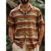 Fashion Unisex Vintage Totem Bohemian Graphic Hawaiian Shirts 3D Printed Shirts Tops Summer Short Sleeves Men Women Blouse Shirt