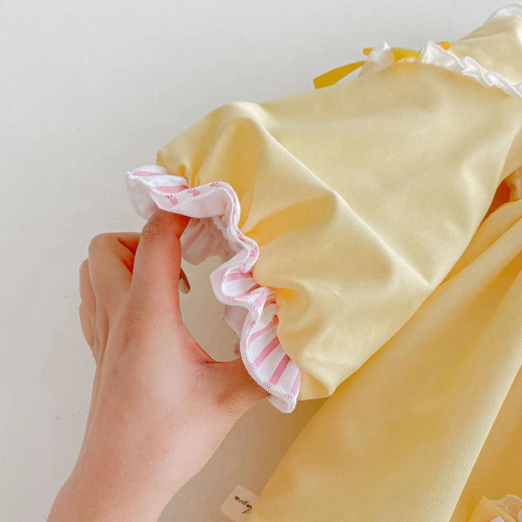 Girls Spring 2024 New Cartoon Lolita Princess Dress Children's Foreign Style Trouser Dress Dress