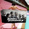 F-Fast And Furious Classic Vintage Microfiber Printed Beach Mountain Climbing Yoga Beach Swimming Running Absorbent Soft Towel