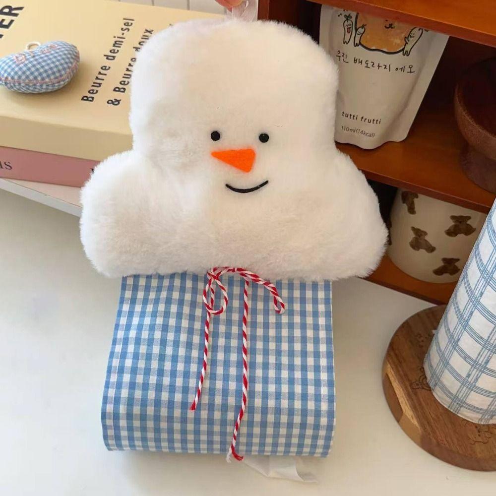 Wall Mounted Tissue Bag Snowman Tissue Hanger Cute Tissue Holder
