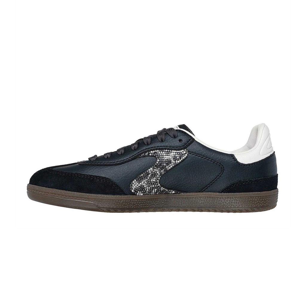 Skechers Womens/Ladies Leopard Print Leather Low Cut Trainers