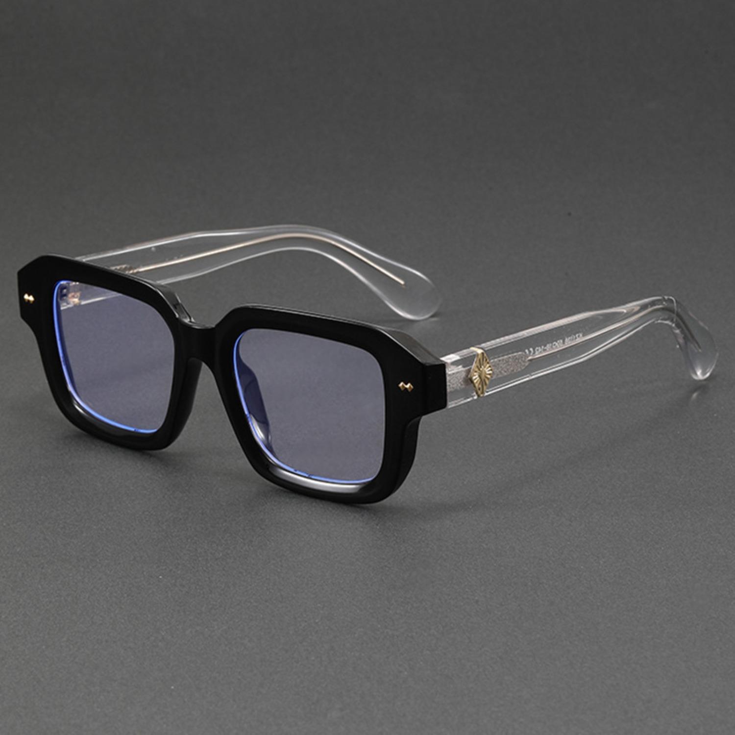 

Color Block Retro Oval Large Frame Glasses For Women And Men Classic Luxury Brand Designer Popular Tone Hip Hop Fashion Glasses