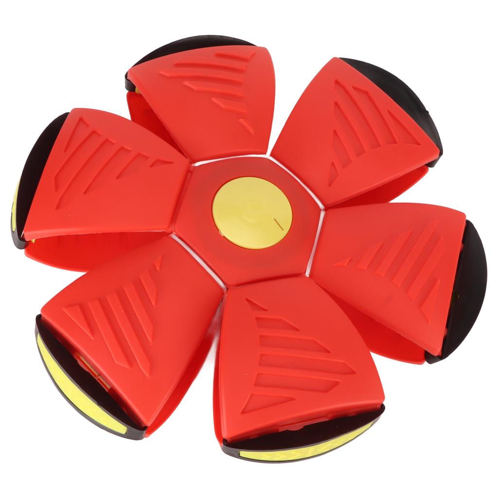 Flying Saucer Ball Fun Interactive Built in Spring Decompression Flying Saucer Ball Toys for Kids Adults Pets