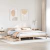 VidaXL Bed Frame with Drawers 180x200 Cm Solid Pine Wood, Slatted Base, Double Bed Frame, Solid Wood Bed Frame, 3301990