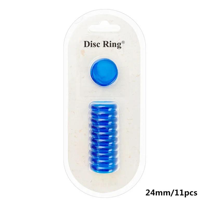 

11 шт. Кольца-диски для обложки на разъемных листах, кольца для переплета с грибовидными отверстиями, блокнот-дискбаунд, школьные и офисные принадлежности