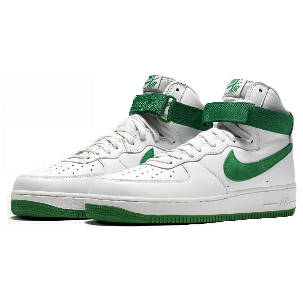 New Nike Air Force 1 High Retro Qs 'Lucky Green' 743546-104