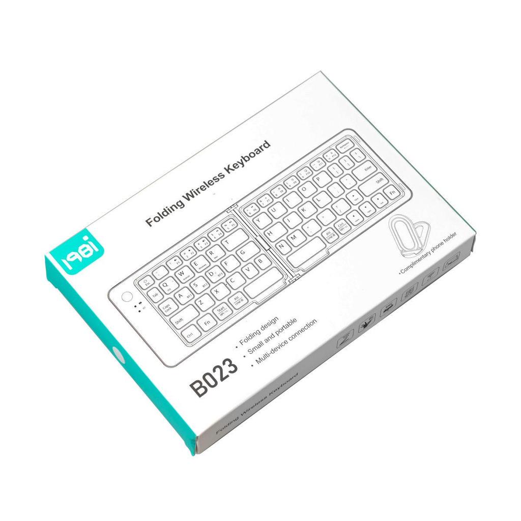 New Portable Wireless Folding Bluetooth Keyboard for Laptops and Phones