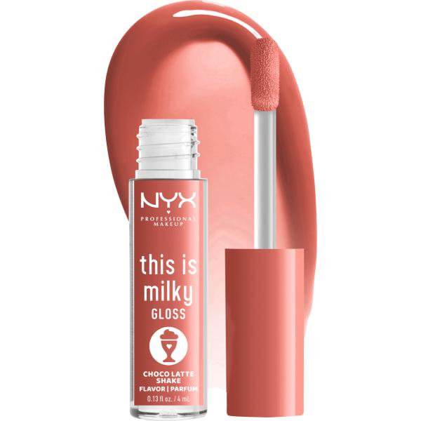 NYX Nyx This Is Milky Gloss 19 Chocolate Latte Shake 4 ml