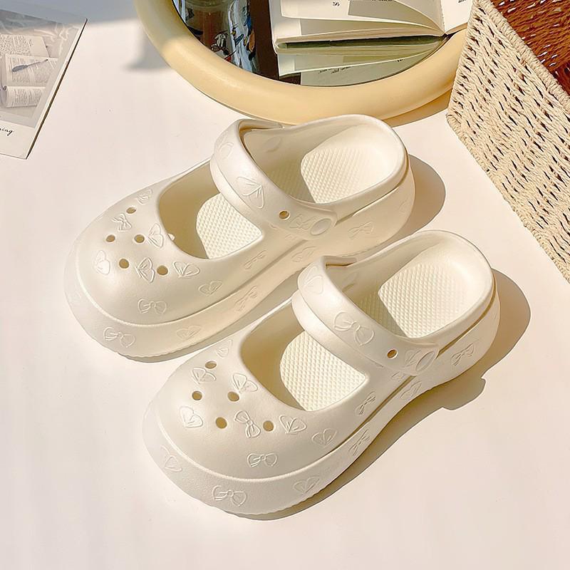 Women's Mary Jane Summer Slippers - Cool, Lightweight EVA Home Shoes