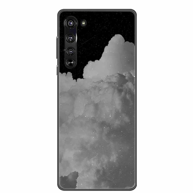 For Motorola Edge 2020 Case Animals Silicone Soft TPU Cover Phone Cases For Moto Edge 5G Funda XT2063-2 Shockproof Wolf New Capa -Motorola Edge 2020