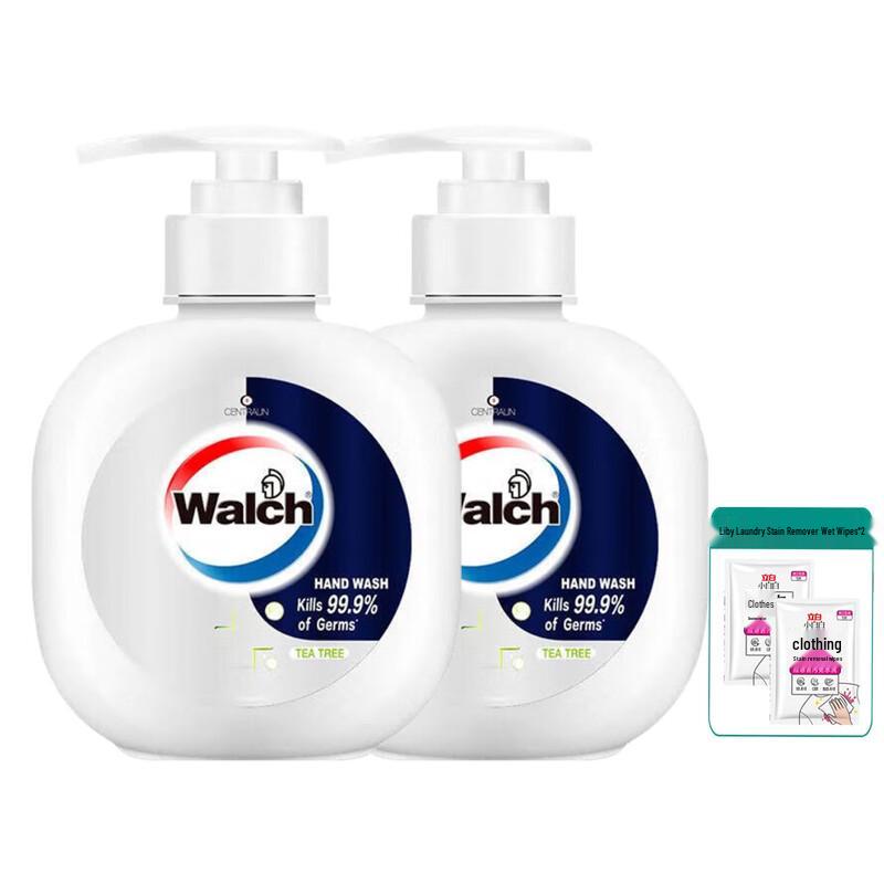 

Walch Fresh Tea Tree Anti-Bacterial Hand Wash 2x250ml Set