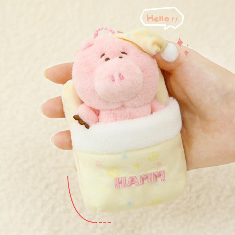 

Disneyland Sweet Ham Dream Plush Sleeping Bag Cute Pendant Doll Key Chain Toy