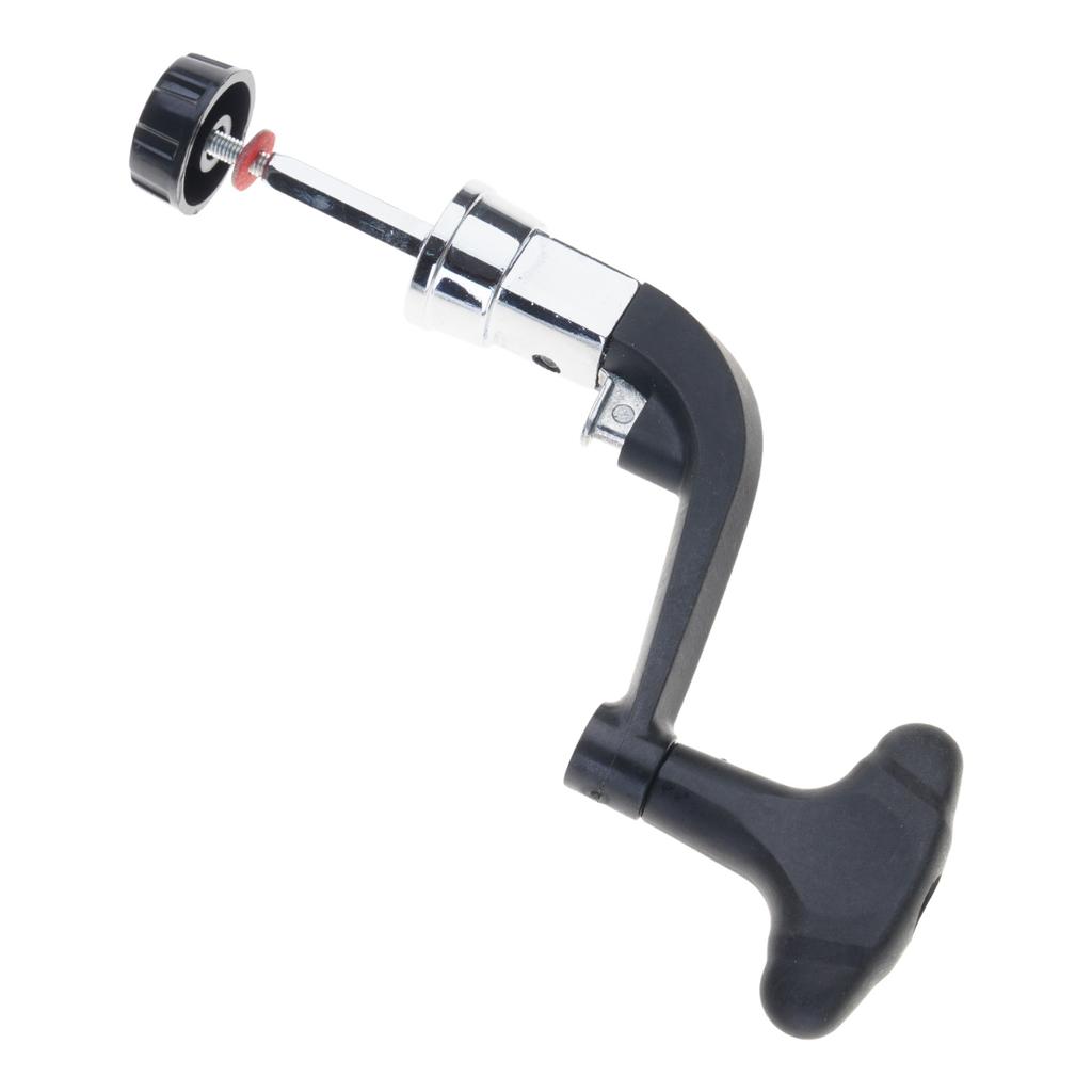 Semi Metal Fishing Reel Handle Grip Replacement Reel Power Handle Knob Rotating Reel Handle Rocker Arm Grip