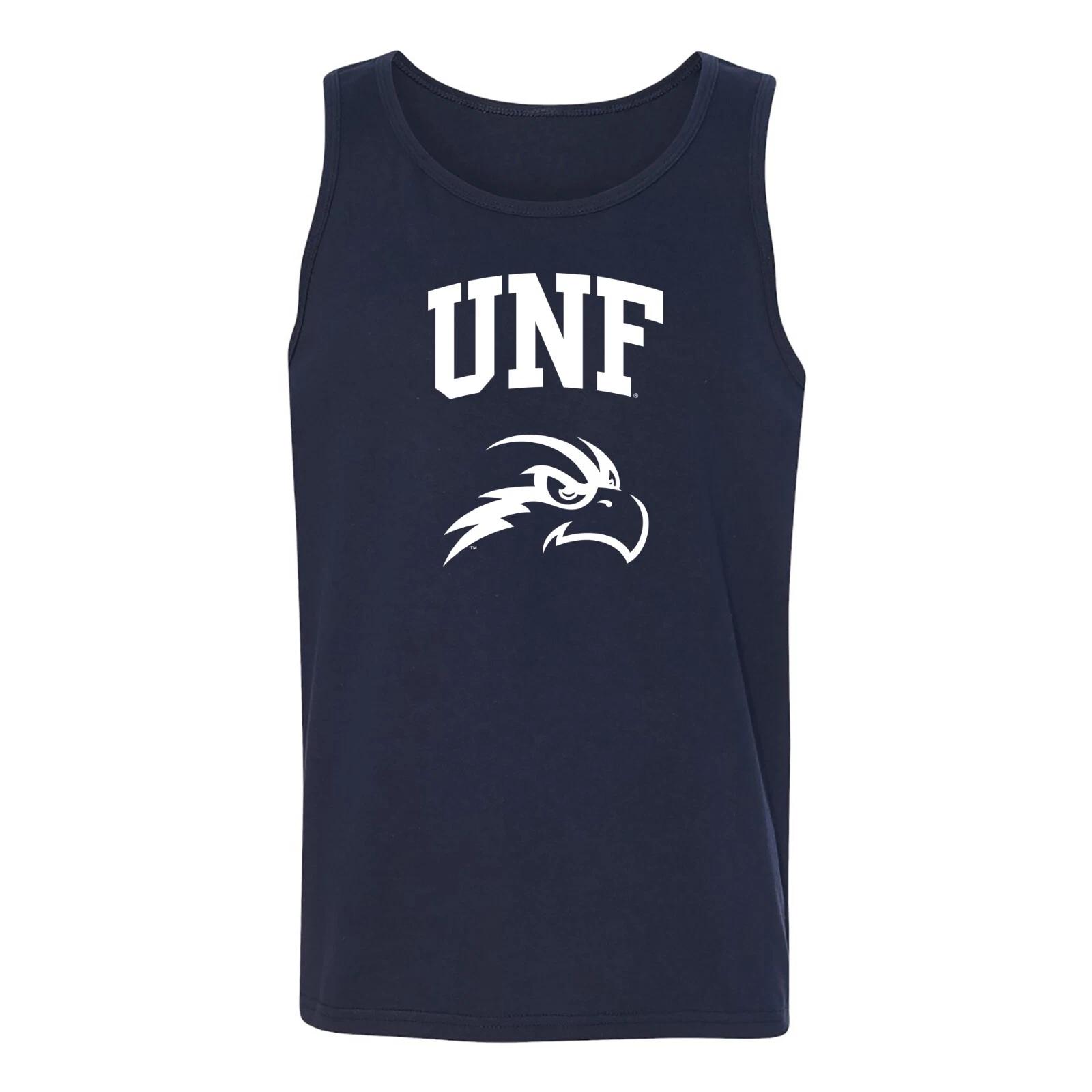 North Florida Ospreys Arch Logo Tank Top - Navy L