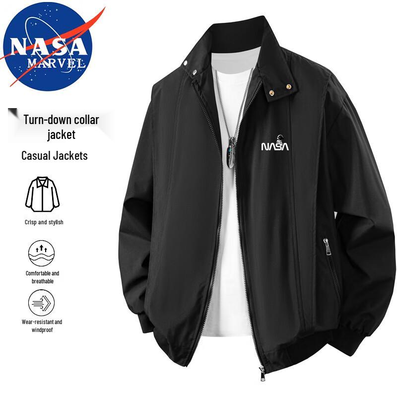 

NASA MARVEL Men s Casual Windbreaker Jacket 3XL