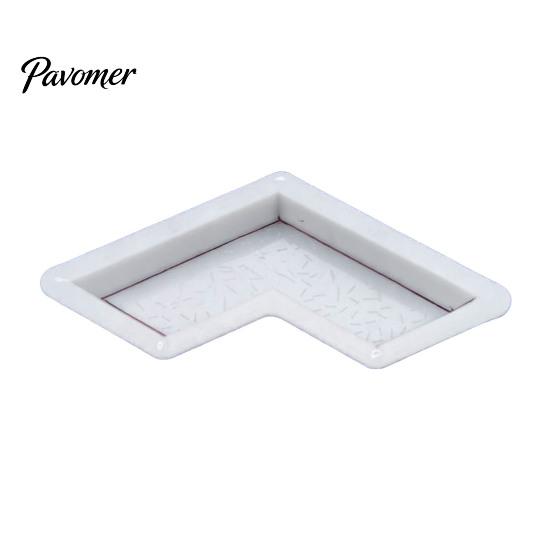 Outdoor Cement Art Form Garden Stepping Stone Mold, Reusable Concrete Pathway Paver Plastic DIY Pavement Mould for Patio Backyard Walkway Decor