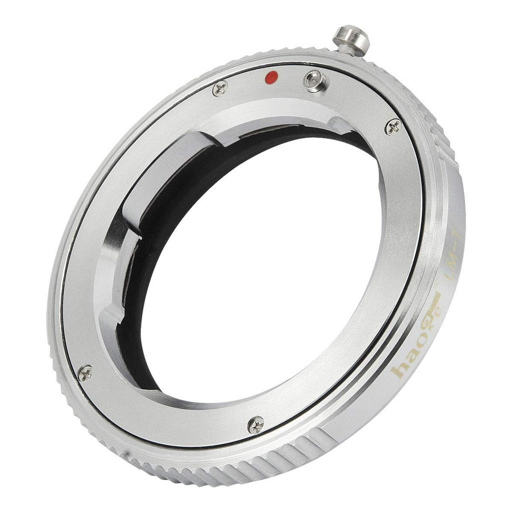Haoge Manual Lens Mount Adapter for Leica M Zeiss and Voigtlander VM Lenses to Leica Typ CL Typ and Panasonic LM, ZM, L-Mount Cameras T, 701, Typ701,