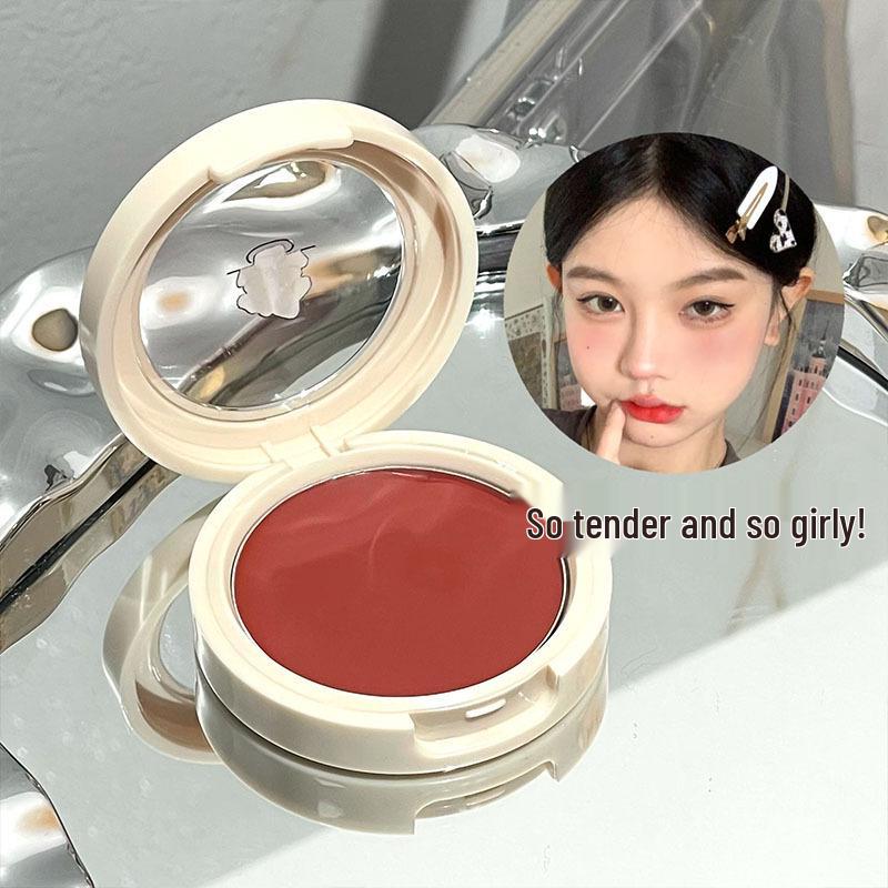 

Capupu Natural Nude Pudding Blush & Contouring Powder - Long-lasting Brightening Makeup