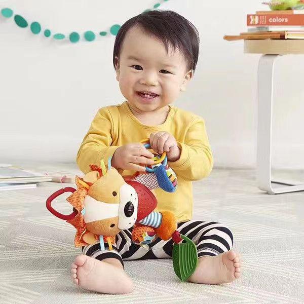 Washable Plush Cartoon Animal Dolls - Seven Styles for Children