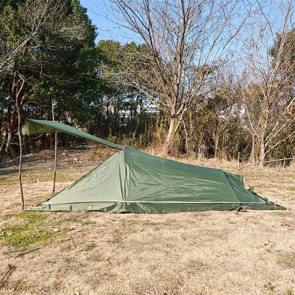Tente de camping 1 personne Tente de randonnée imperméable pour survie en extérieur avec installation rapide Durable Revêtement PU 2500 mm pour