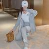 Trendy Hooded Jacket & Sweater Suit for Young Couples – Casual & Loose Fit