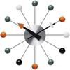 Nordic Style Colorful Ball Hanging Clock Fashionable Background Wall Candy Clock Living Room Dining Room Decoration