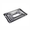 Shengjia Stainless Steel Rectangular Serving Trays (30-Pack)